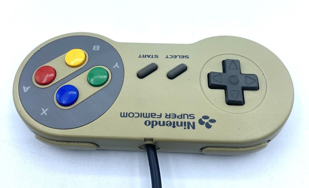 Authentic Super Famicom Controller SNES Controller Yellowed OEM Japanese Import