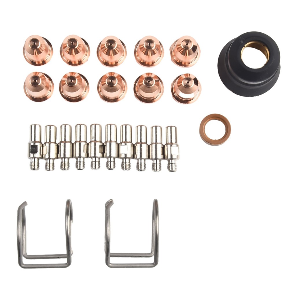 Plasma Cutter Set Accessories Electrod Plasma Nozzle Replacements Welding