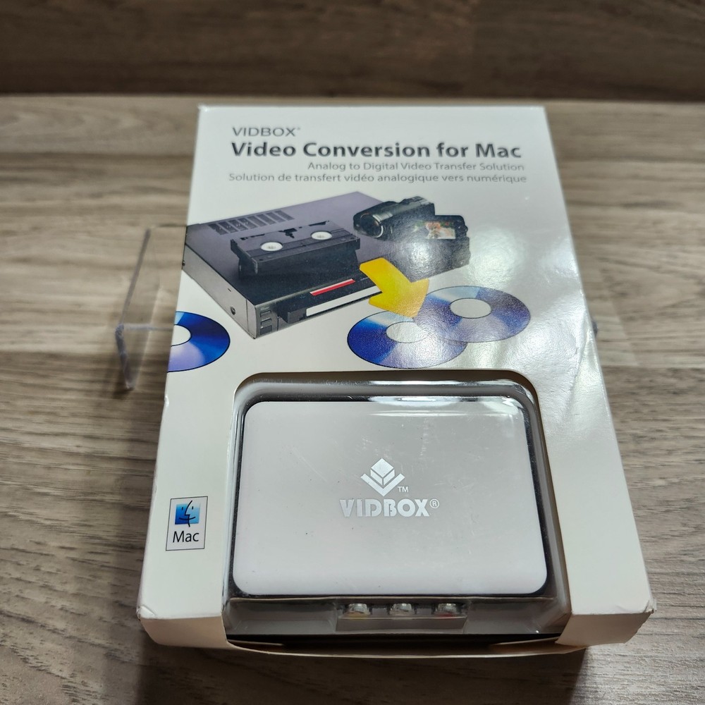 Honestech Vidbox For Mac Analog to Digital Video Conversion Solution Sealed