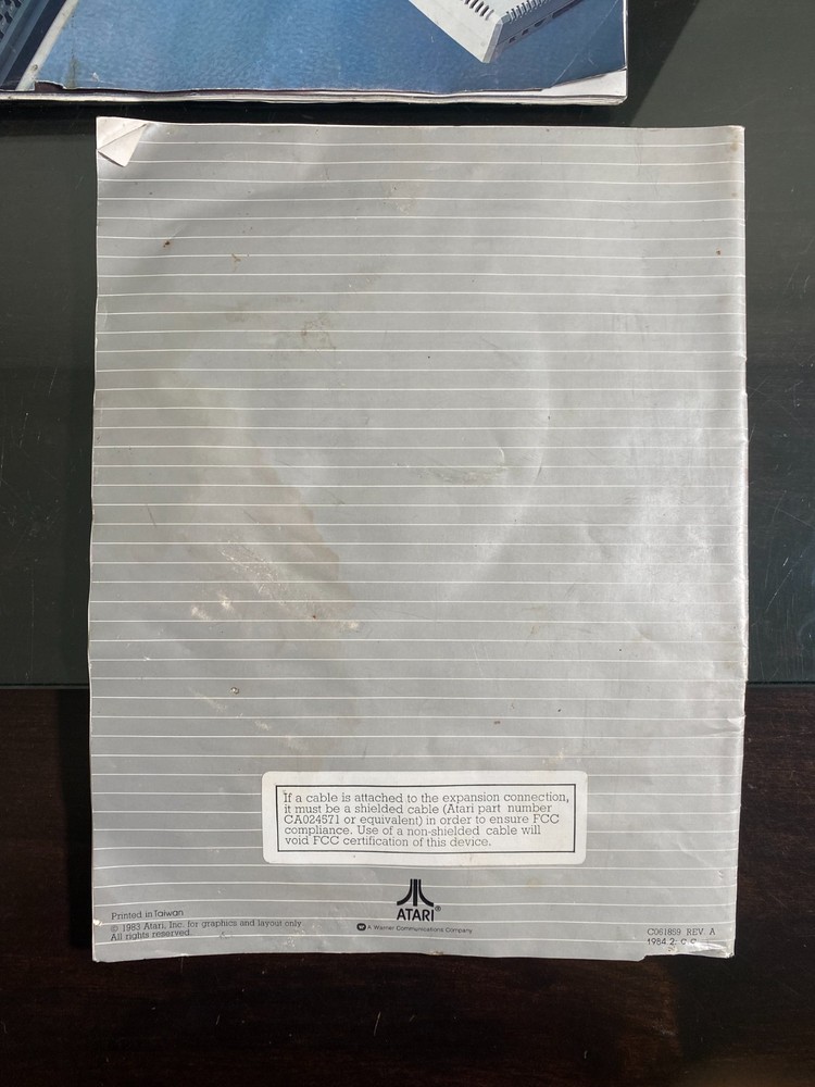 Vintage ATARI 800/XL Home Computer Owner's Guide DOS 3 Reference & Brochure