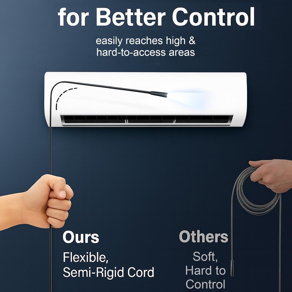 Inspection Endoscope Camera with Light, 1080P HD Borescope Camera with Light,...