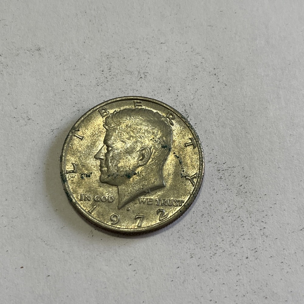 1972 D Kennedy Half Dollar Circulated Condition