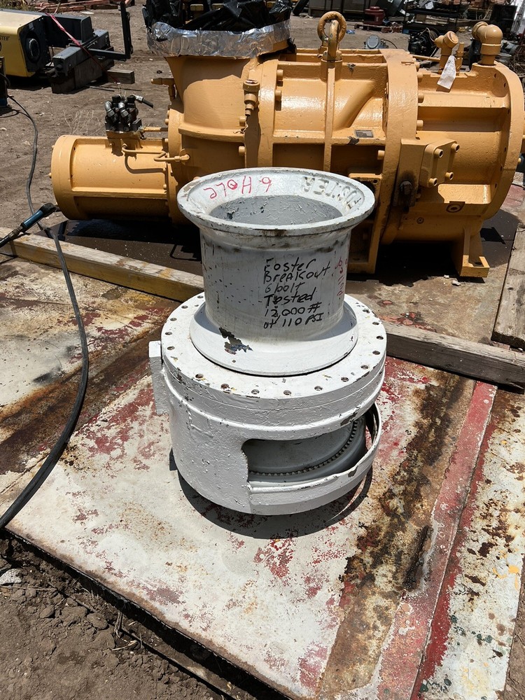 foster 6 bolt break out drawworks cat head