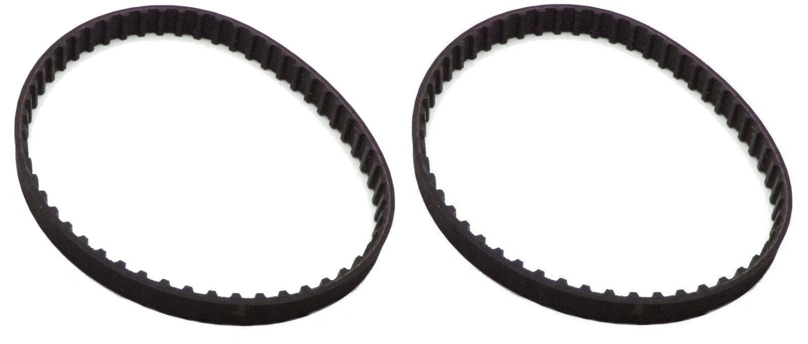 (2) Replacement Timing Belts 106XL031 Black Rubber 53 Tooth