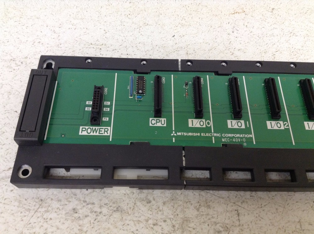 Mitsubishi Melsec A1S38B Rack Chassis Base Unit (TBI)
