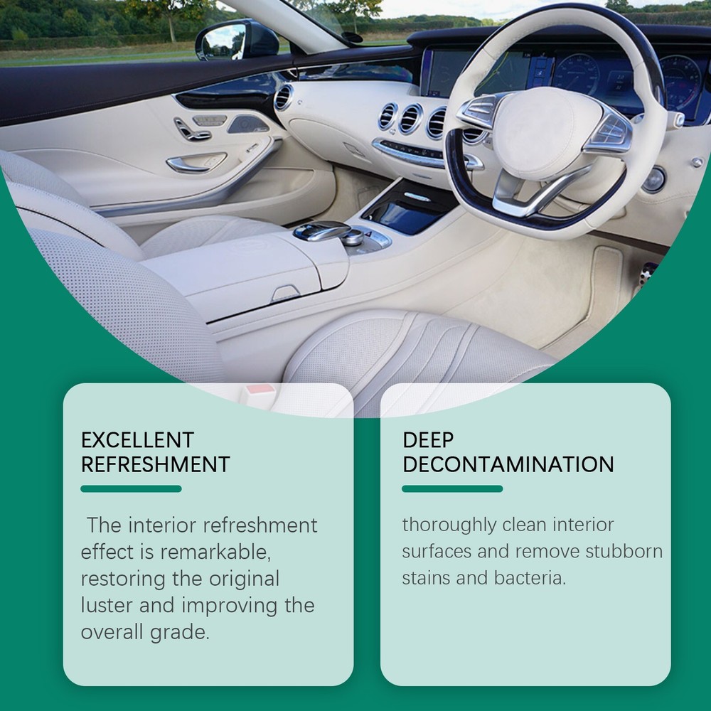 Homonth car interior foam cleaner