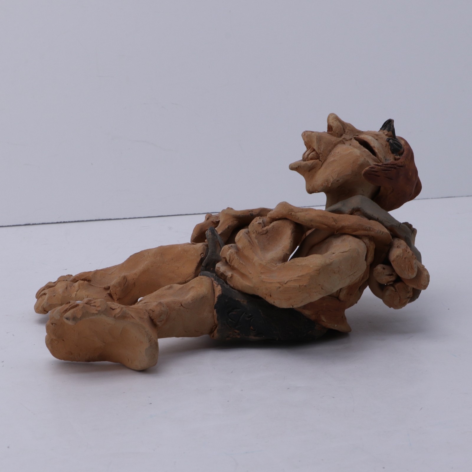 Quechuan Edilberto Merida Cusco Peru Sculpture Peruvian Folk Art Clay Pottery