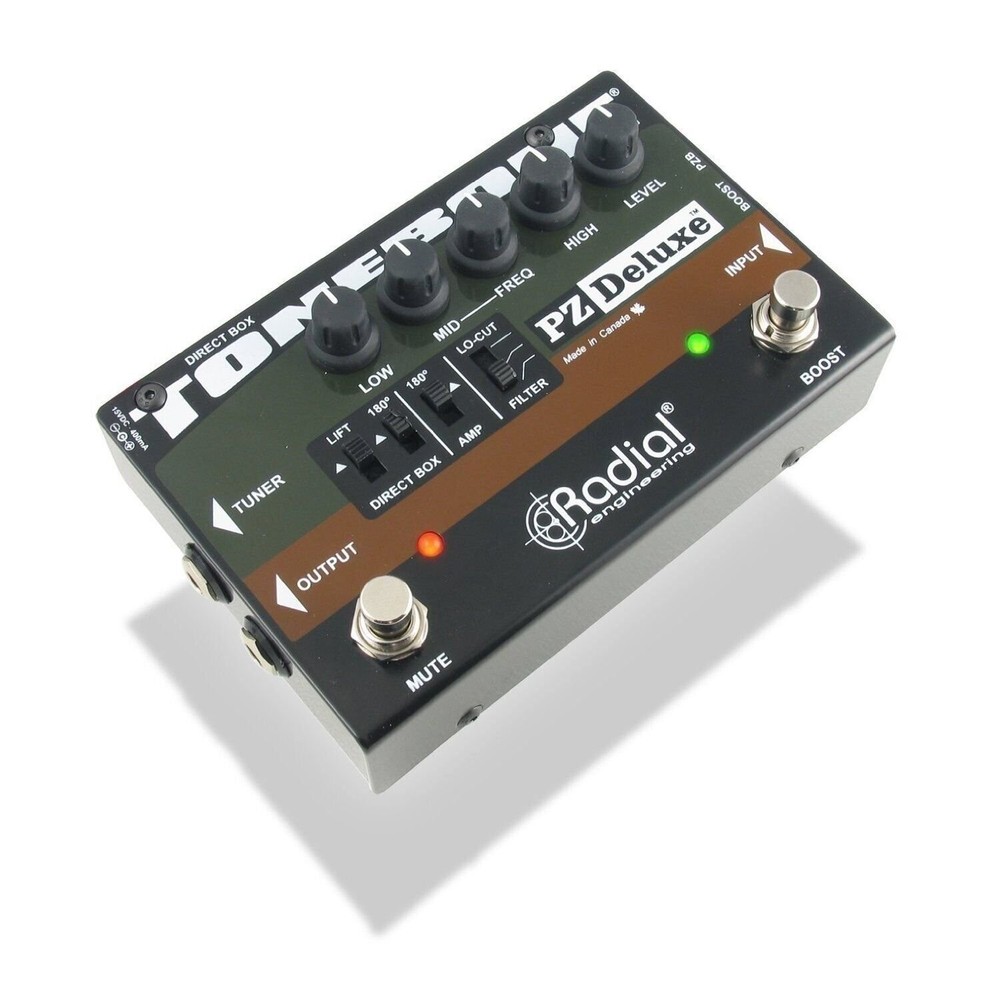 Radial Engineering PZ-Deluxe Acoustic Preamp.. -OPEN BOX