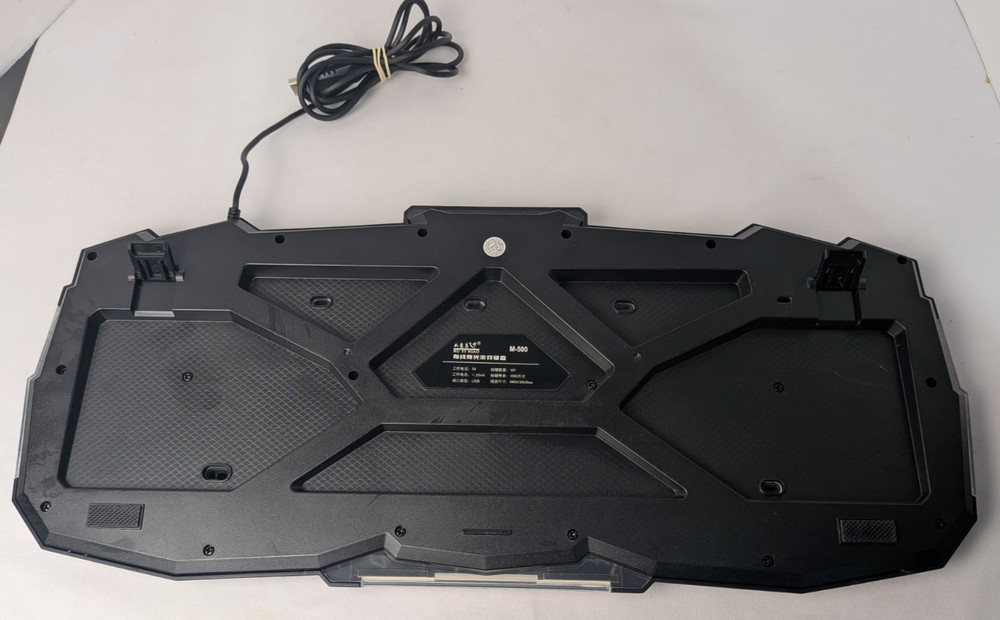 RGB Gaming Keyboard and Mouse Combo LED Backlit For Computer Gamers Tested Clean