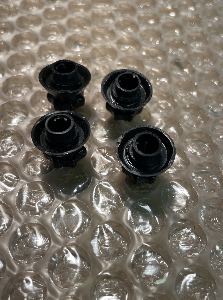 Behringer T1951 Equalizer: Lot of 4 Knobs/Dials: Input Frequency Bandwidth Level