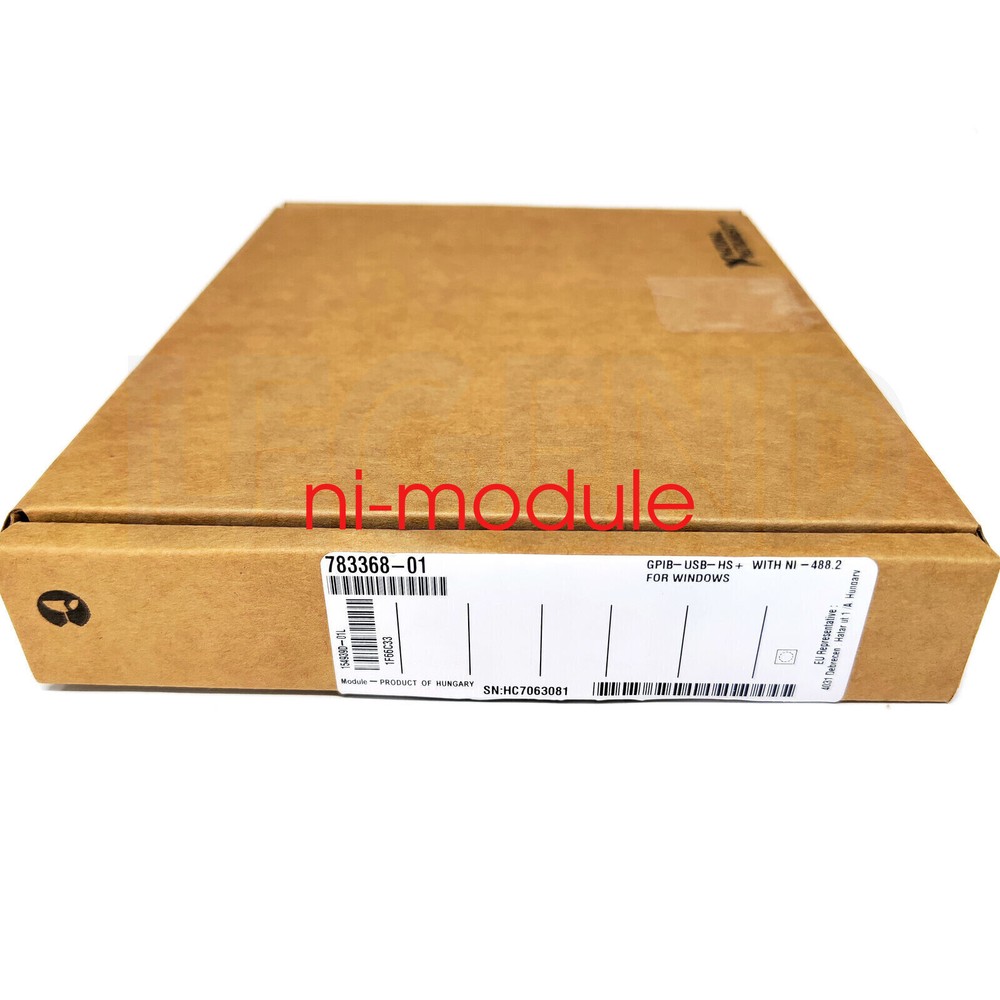 newNational Instruments GPIB-USB-HS+ IEEE 488 Controller Analyzer 783368-01