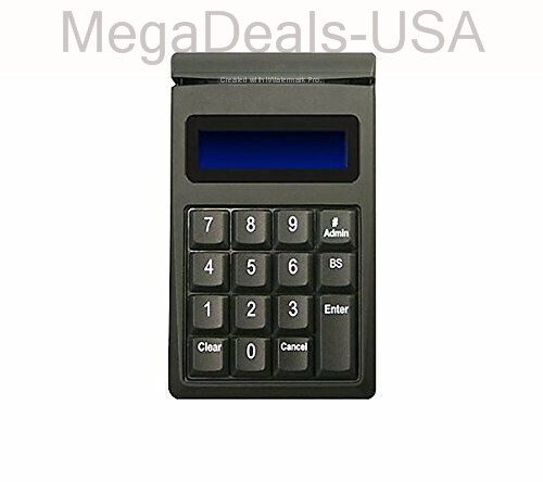 New IDTech SecureKey M130 Keypad IDKE-534833B USB Wired LCD Display - (H3)