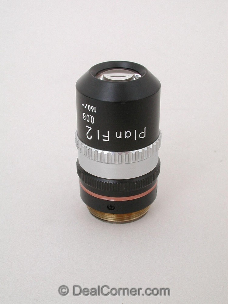 Nikon Plan Fl 2 Microscope Objective with Iris, extremely rare. Excellent.