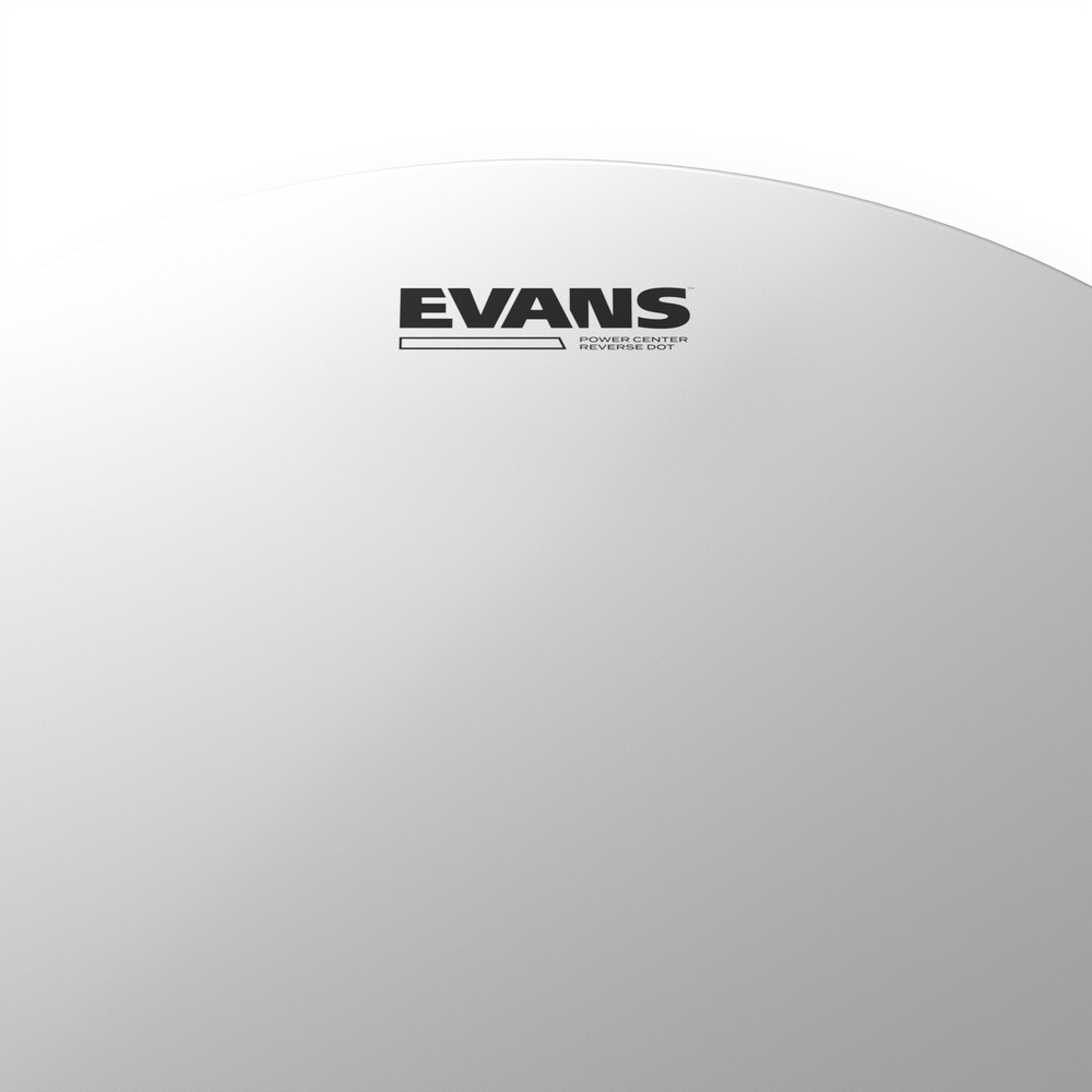 Evans Power Center Reverse Dot Snare Drum Head, 10 Inch