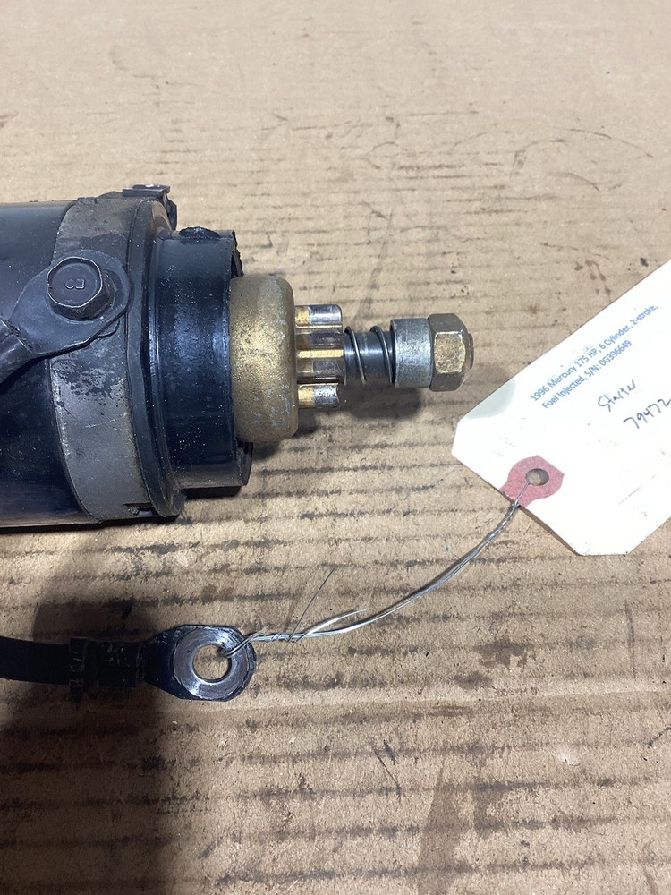 MERCURY OUTBOARD STARTER MOTOR tested 79472