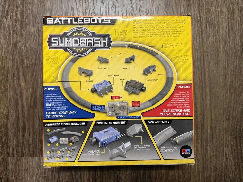 Hexbug 413-7244 BattleBots Circuit Smash Robots