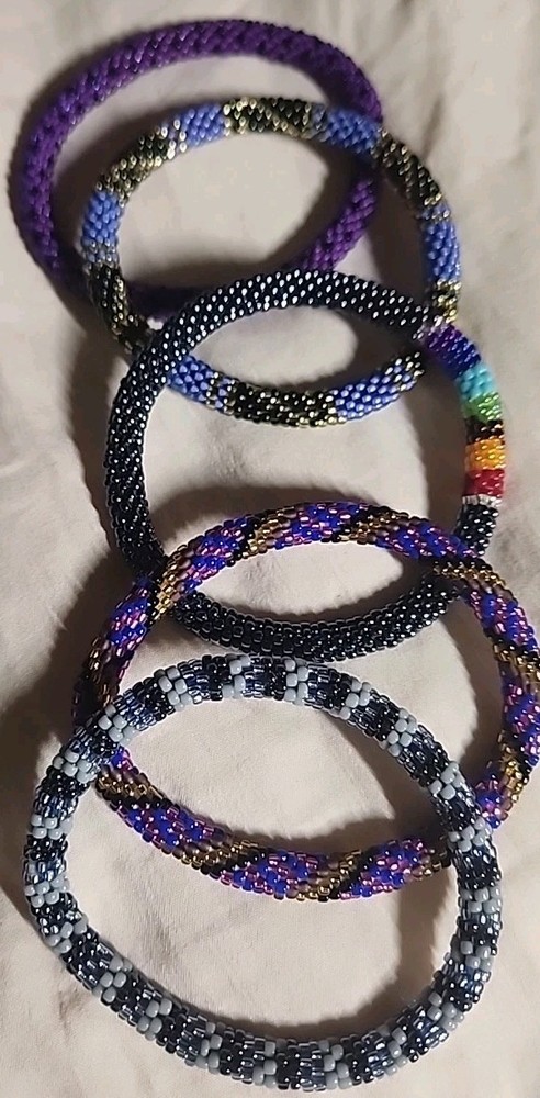 Sashka Bracelet Beaded 7/8 Medium New