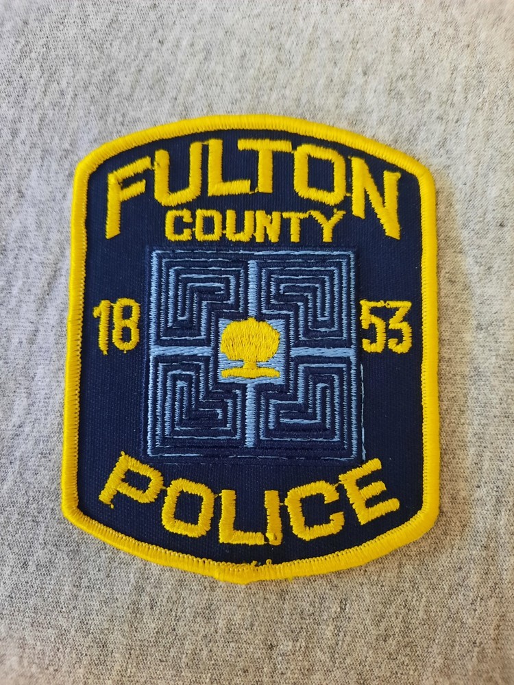 Fulton County GA Police Patch
