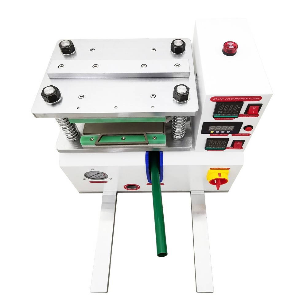 110V Flat Vulcanizing Press Machine PVC/Plastic/Rubber/Silicone Molding Machine