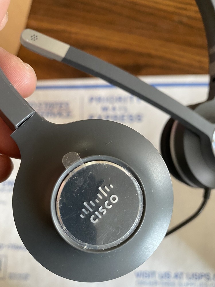 Cisco 532 CP-HS-W-532-USBA Wired Binaural USB Headset