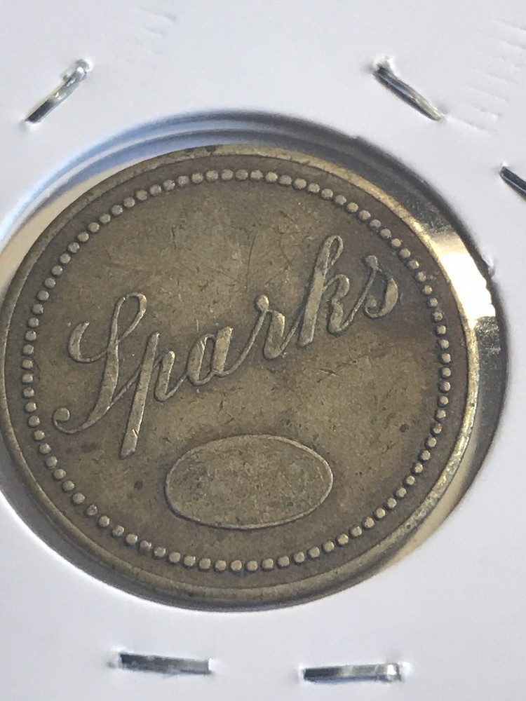 Cigarette Token - Sparks - United Kingdom