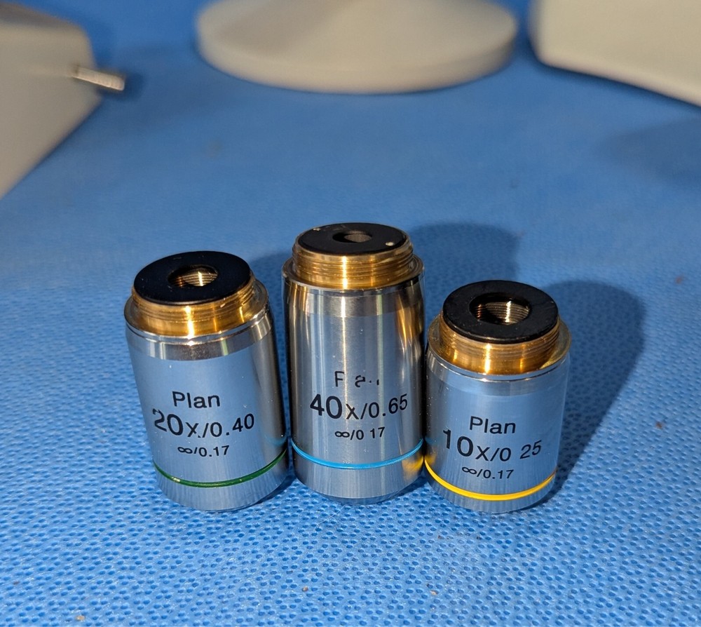 ACCU-SCOPE Observation/Teaching Microscope with THREE(x3) Objectives