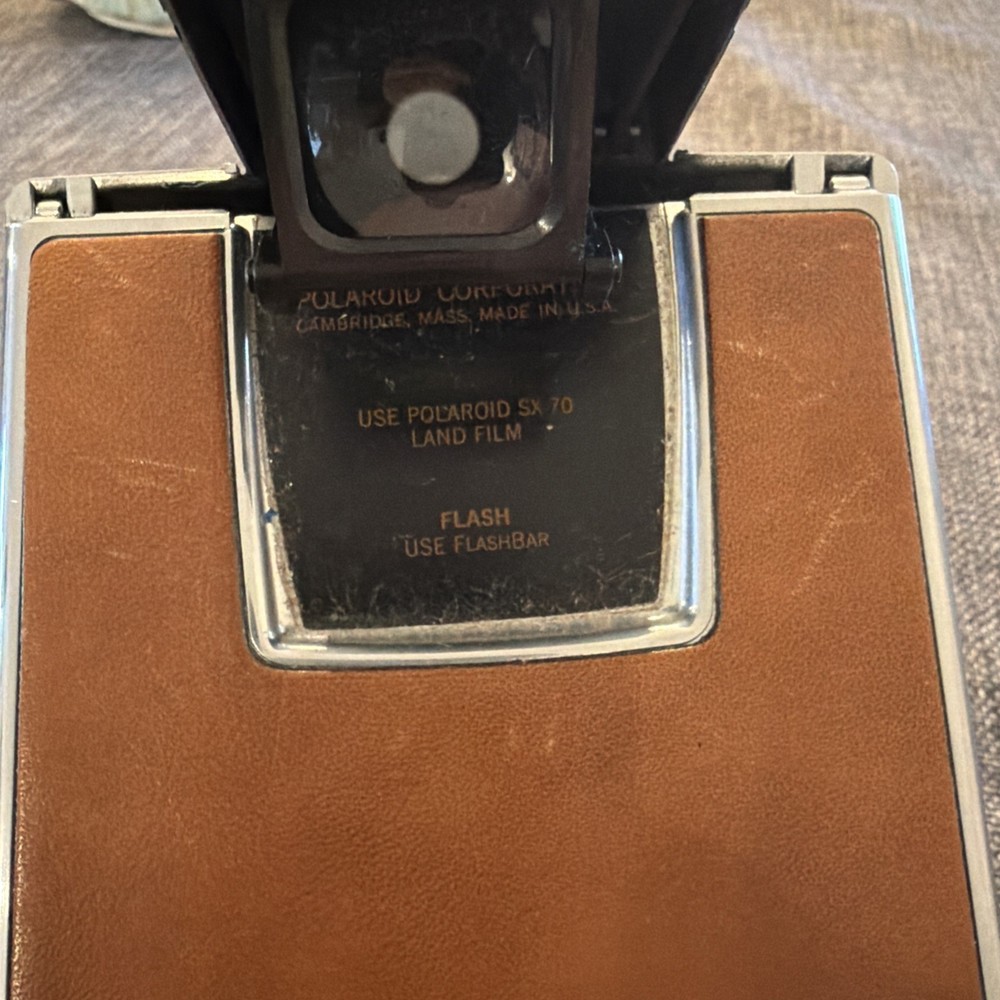 Polaroid SX-70 Brown Leather