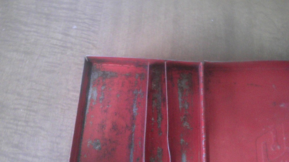 Snap On Tools USA KRA-???- Red Metal Tool Case Box