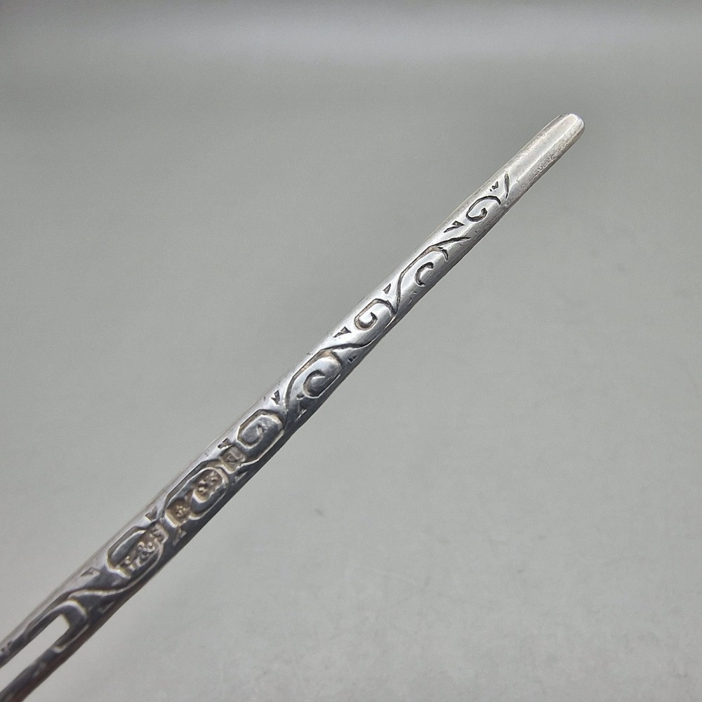 Antique Solid Silver Bodkin – Levi & Salaman Birmingham 1903