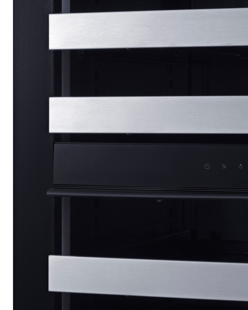 Summit CL244WC2PNR 24"W 48 Bottle Capacity Panel Ready Built-In - Panel Ready