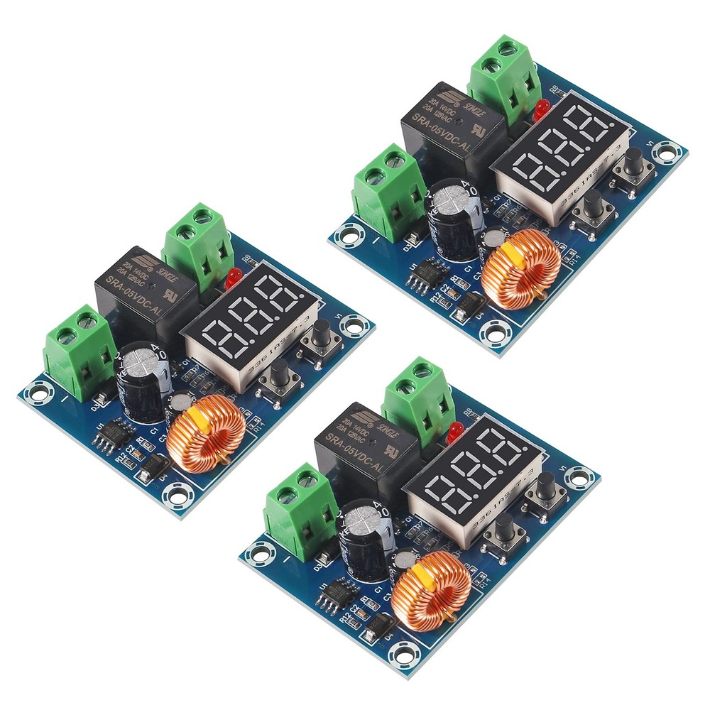 3PCS DC 12V-36V Voltage Protection Module Digital Low Voltage Protector Disco...