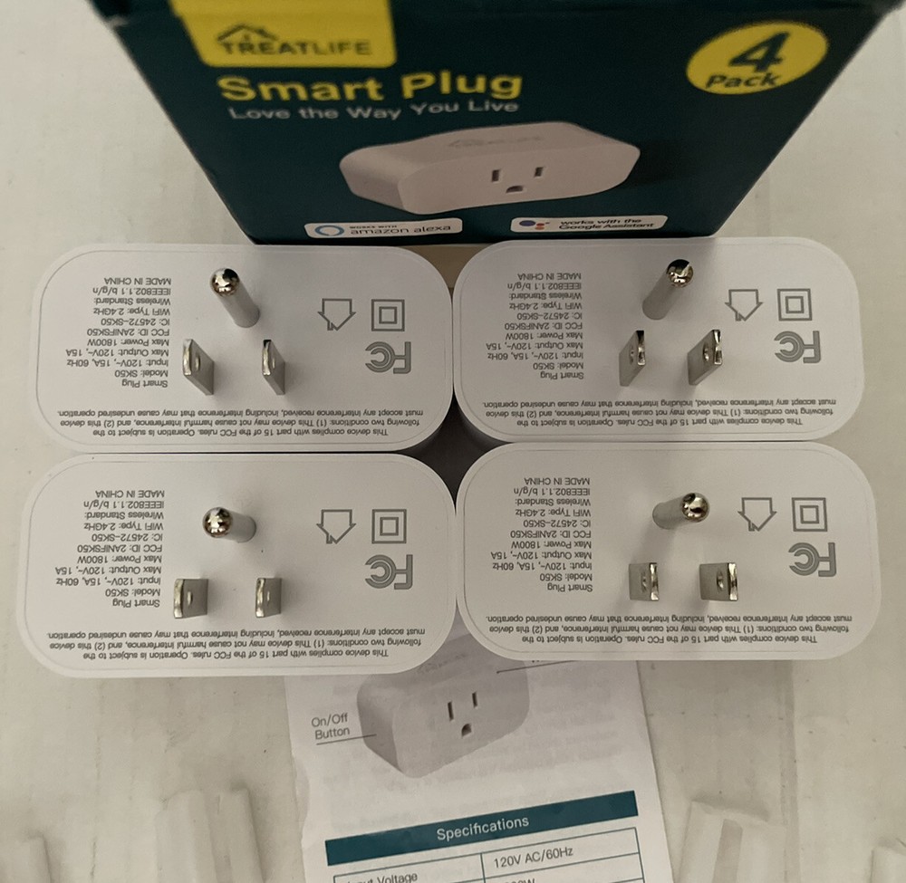 Smart Plug 4-Pack