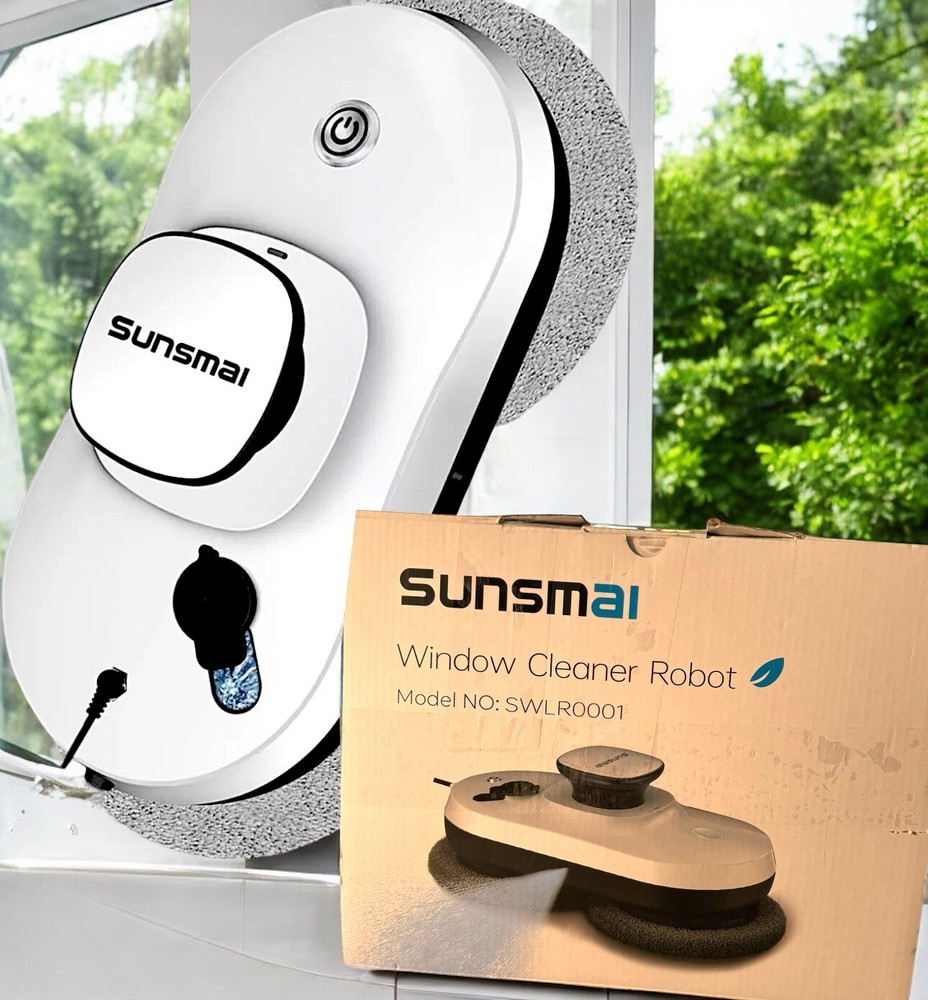 SUNSMAI Window Cleaning Robot, Window Washing Robot OPENED BOX