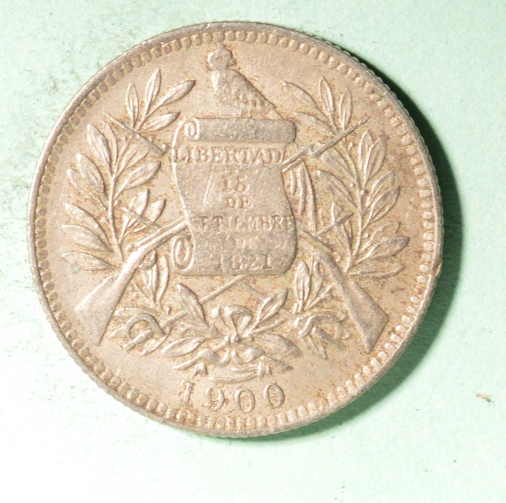 Guatemala 1 Real 1900 - InvD-276