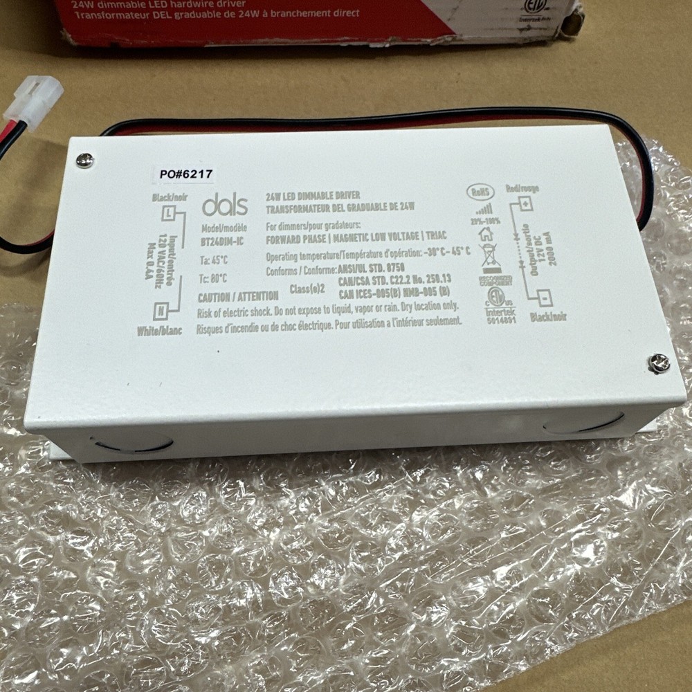 dals 24W dimmable Led hardware driver BT24DIM-IC