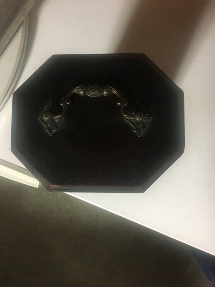 Antique Black Wine Box