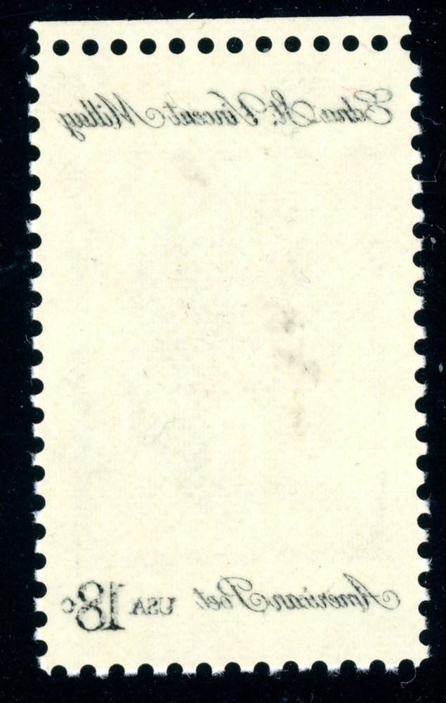 EFO 1926 BLACK INK (SCRIPT) FULL OFFSET ON GUM SIDE