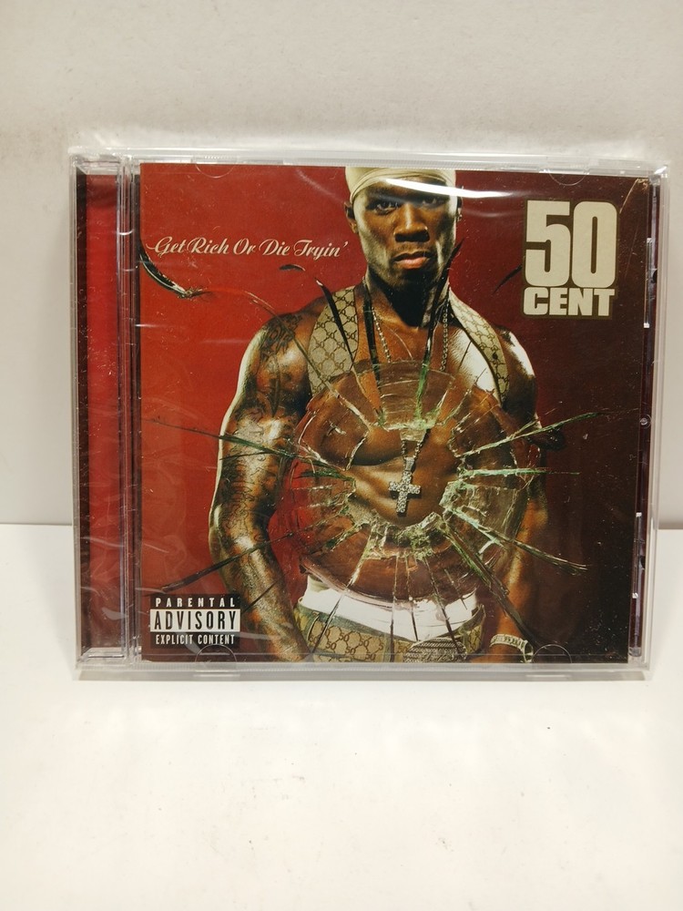 Get Rich or Die Tryin by 50 Cent (CD, 2003) NEW!!!