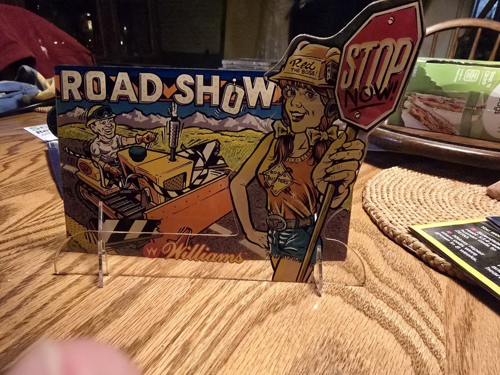 Road Show Exclusive Pinball Plastic