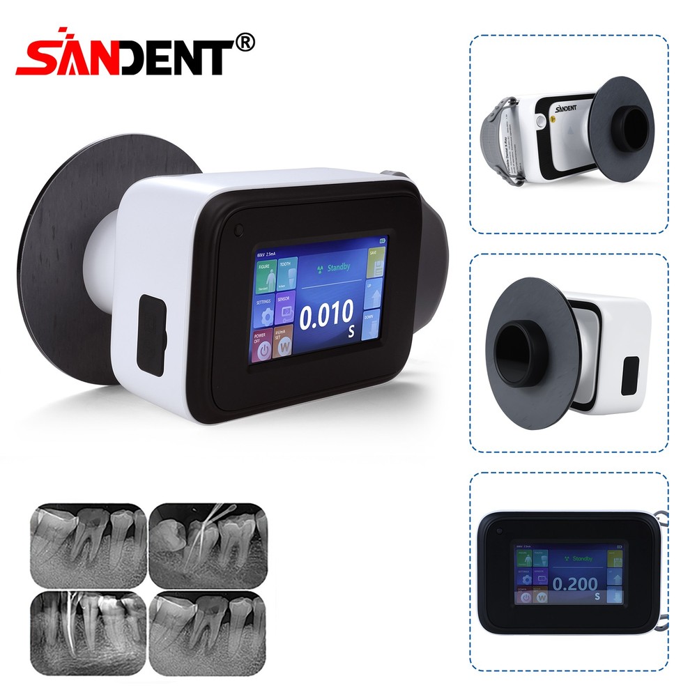 Dental Portable X Mobile Ray Machine Digital Imaging System+ Scatter Shield