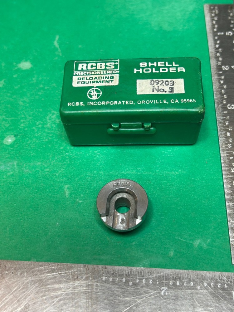 RCBS #3 Shell Holder & Storage Box