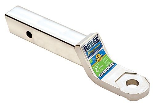 Towpower 7034311 2" Drop Chrome Class III Interlock Ball Mount