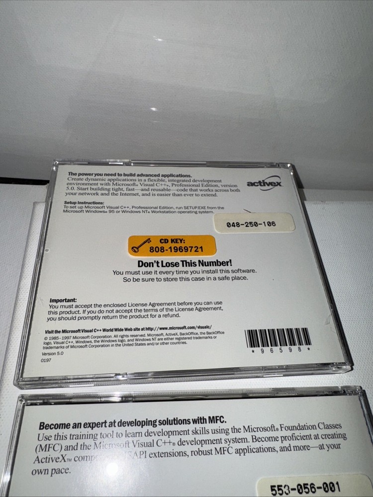 Microsoft Visual C++ Professional Edition