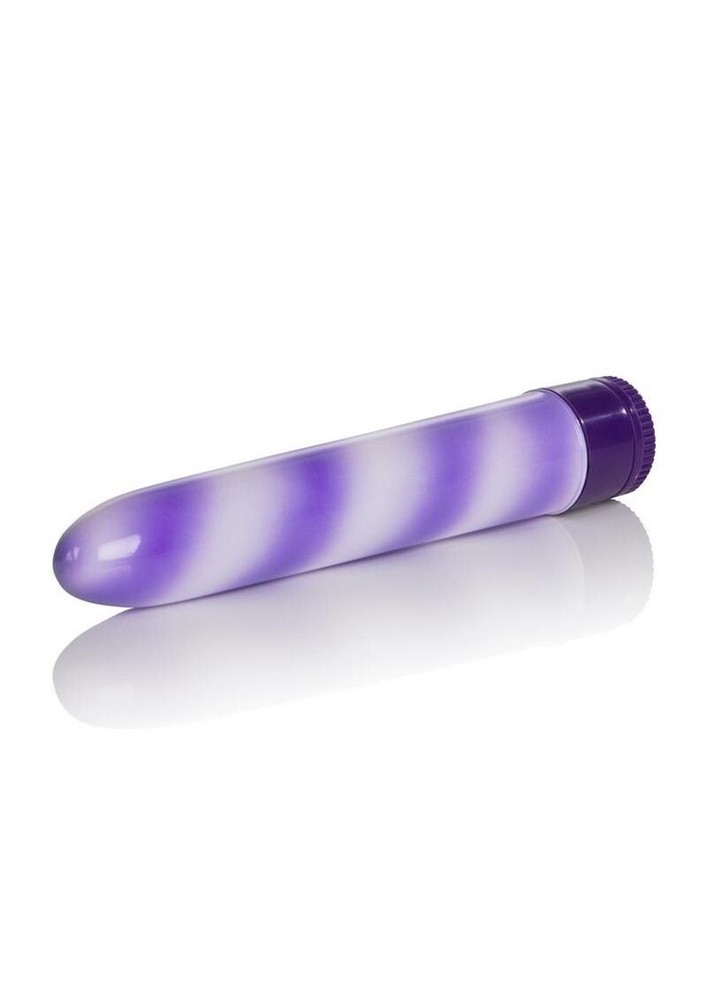 CalExotics Candy Cane 6in Waterproof - Purple