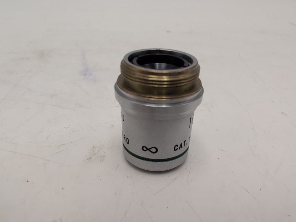 AO CAT 1019 OBJECTIVE PLAN ACHRO MICROSCOPE PART OPTICS 10 / .25