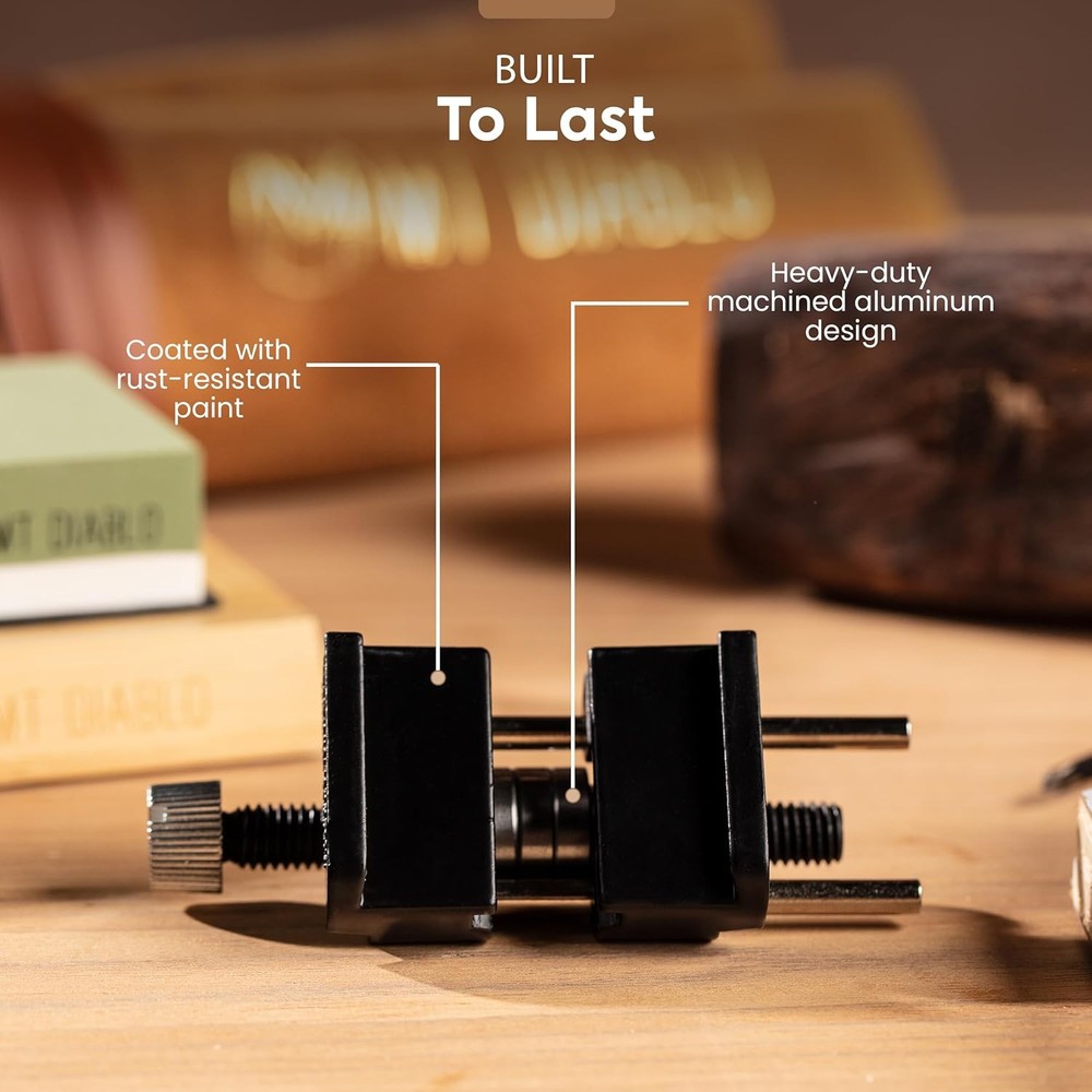 Chisel Sharpening Kit - Precision Honing Guide for 1/4" to 2" Woodworking Tools