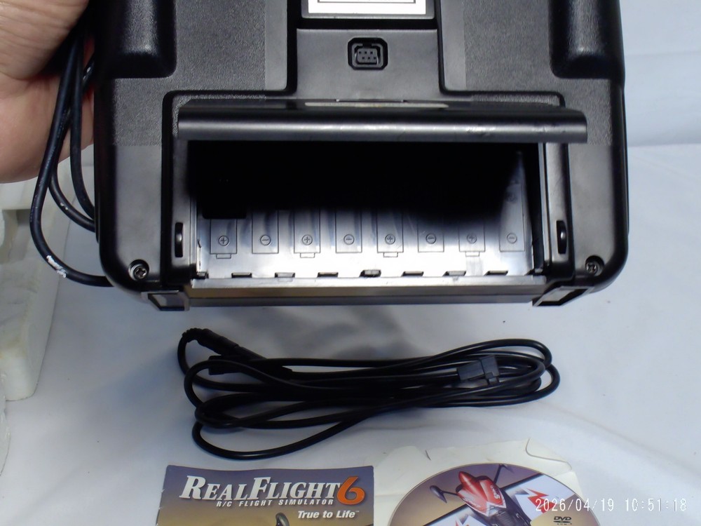 'Pre-Own' Great Planes RealFlight 6 RC Simulator USB Controller See Description