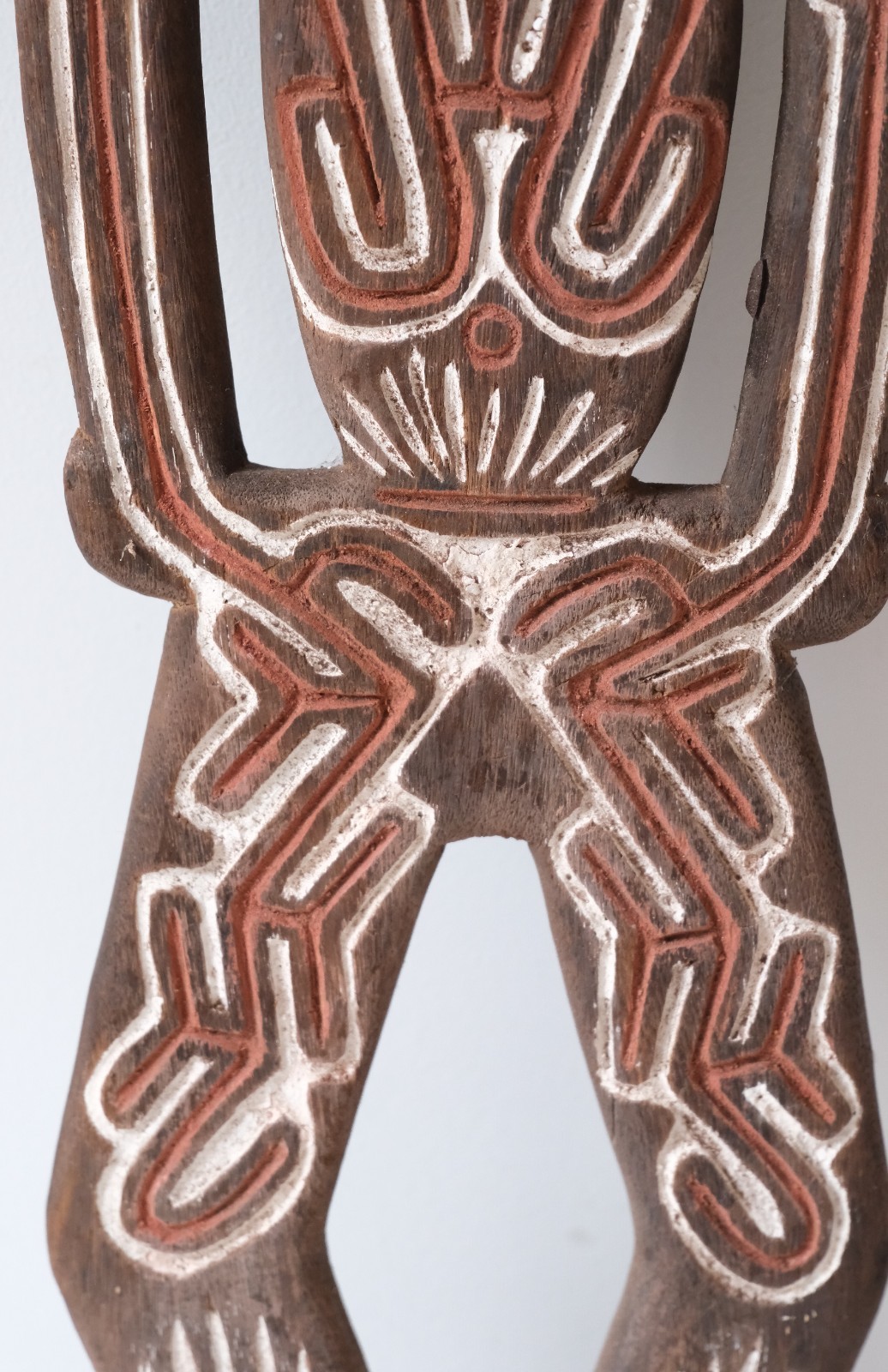 BIOMA STYLE FIGURE, PAPUAN GULF, NEW GUINEA COLLECTED 1970S