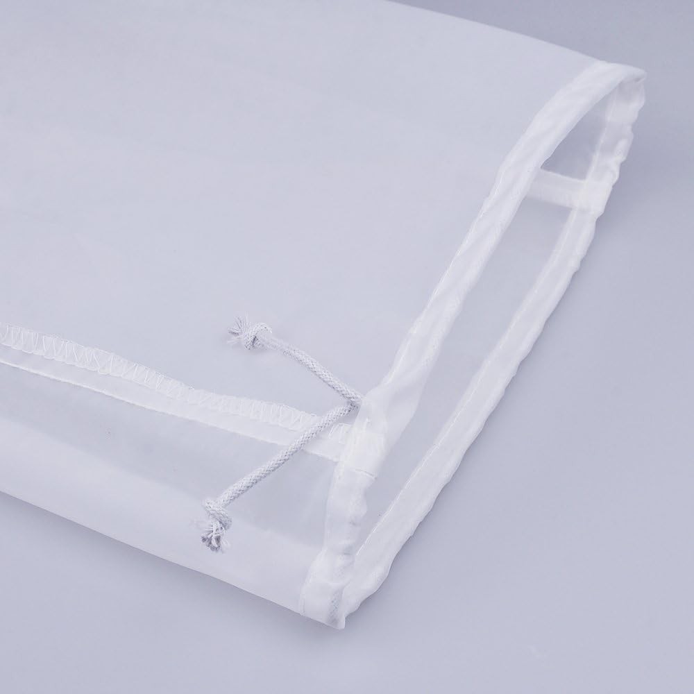 Durable 75 Micron Fine Mesh Straining Bags - 5 Packs for Versatile Kitchen Use
