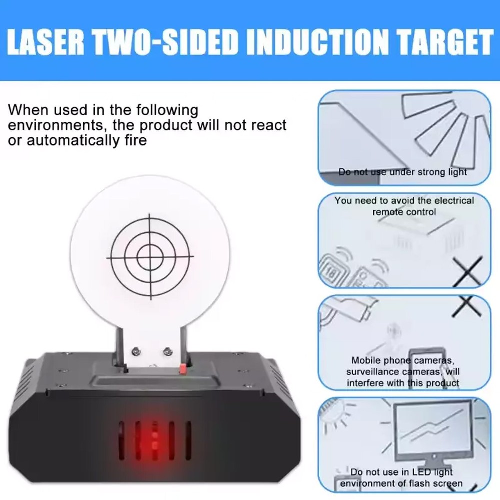 Electronic Laser Target Dry Fire Training LasermXdo
